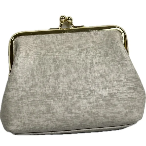 Kiss Lock Bliss Dooney & Bourque Kisslock Coin credit Card purse bag Wallet - Picture 3 of 8